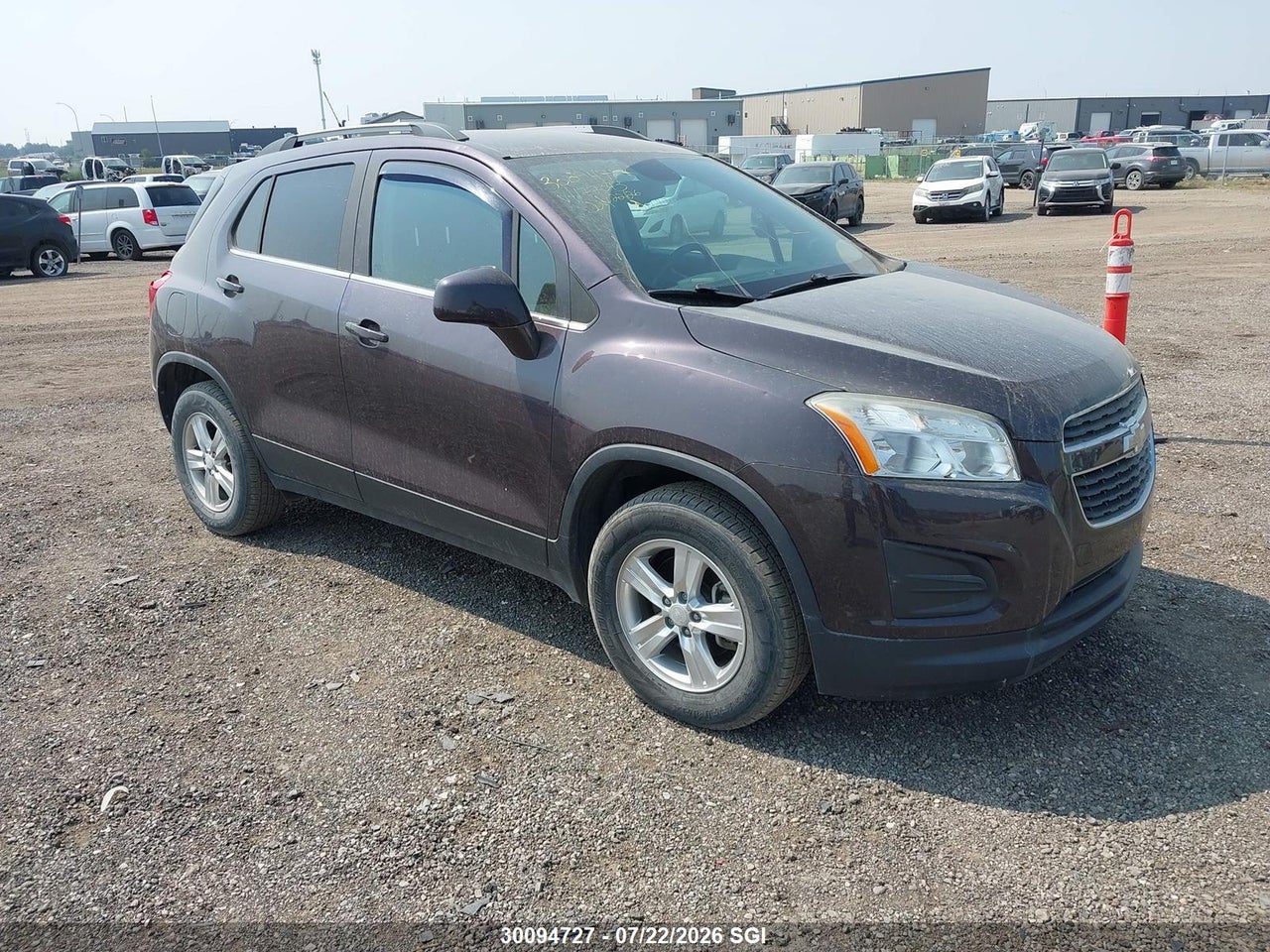 3GNCJPEB3EL177043 · 2014 CHEVROLET TRAX 1LT