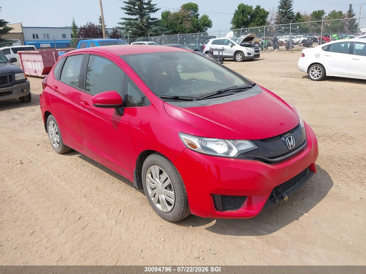 3HGGK5H53FM103412 · 2015 HONDA FIT LX