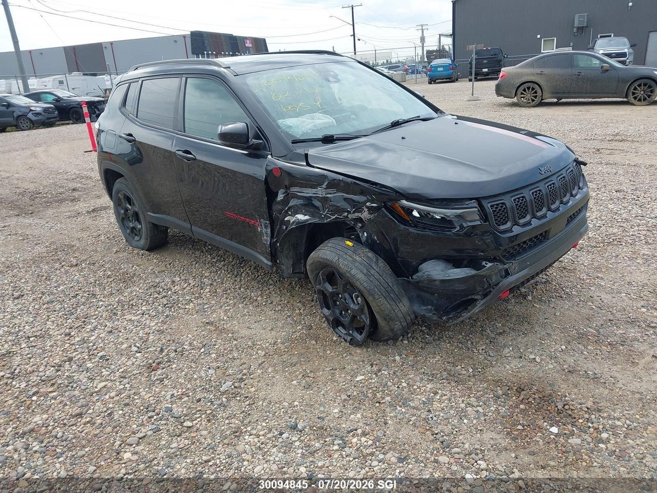 3C4NJDDN7PT557520 · 2023 JEEP COMPASS TRAILHAWK