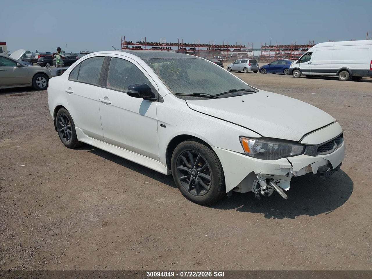JA32U2FU9HU607858 · 2017 MITSUBISHI LANCER ES