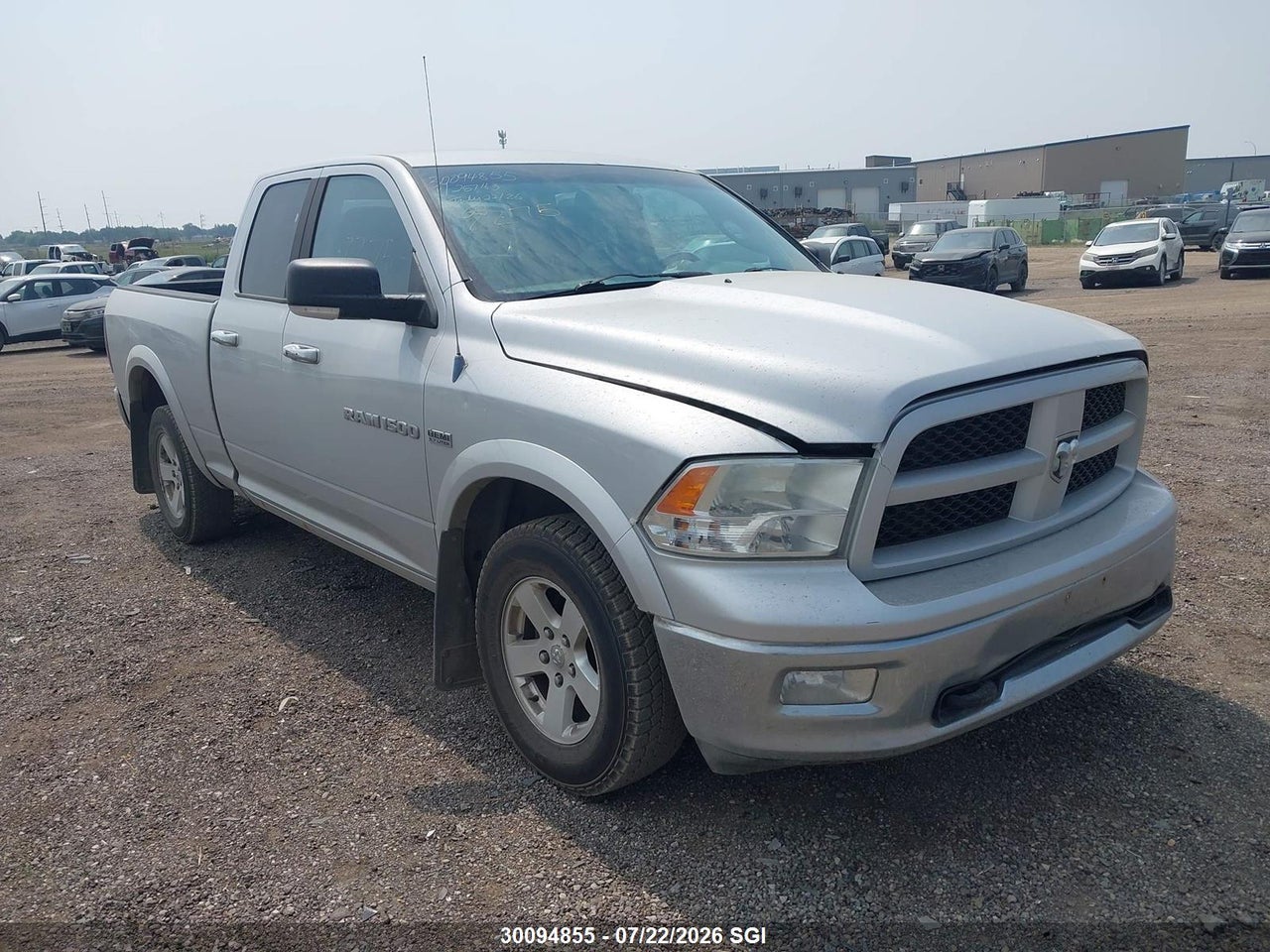 1C6RD7GT0CS257163 · 2012 DODGE RAM 1500 SLT