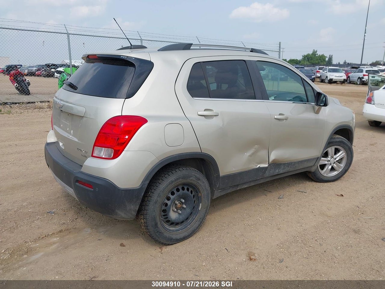 3GNCJSSB4FL183426 · 2015 CHEVROLET TRAX 2LT · 4/16