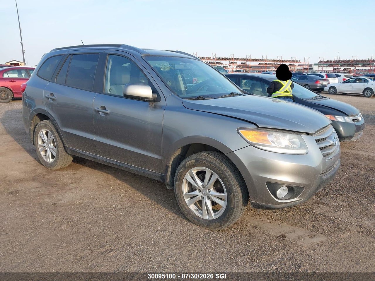 5XYZGDAG0CG105836 · 2012 HYUNDAI SANTA FE GLS