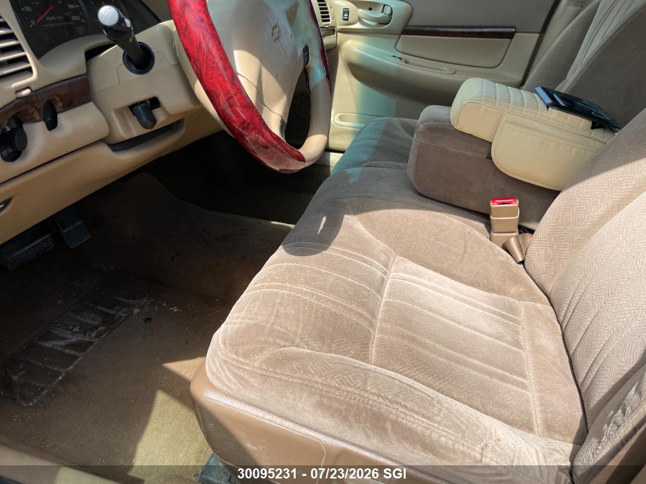 2G1WF52E6Y9148534 · 2000 CHEVROLET IMPALA · 5/14