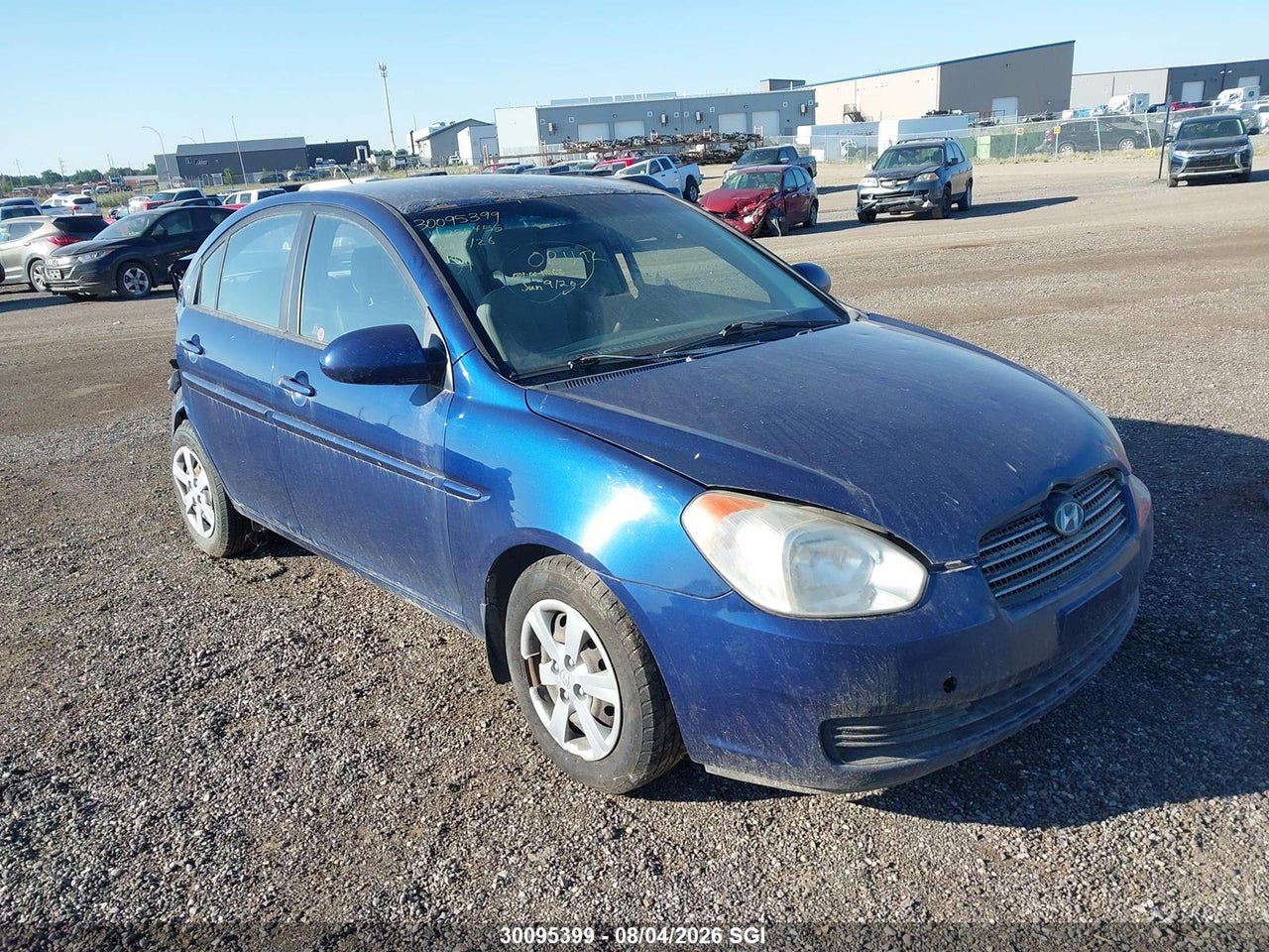 KMHCN45C88U255455 · 2008 HYUNDAI ACCENT GLS