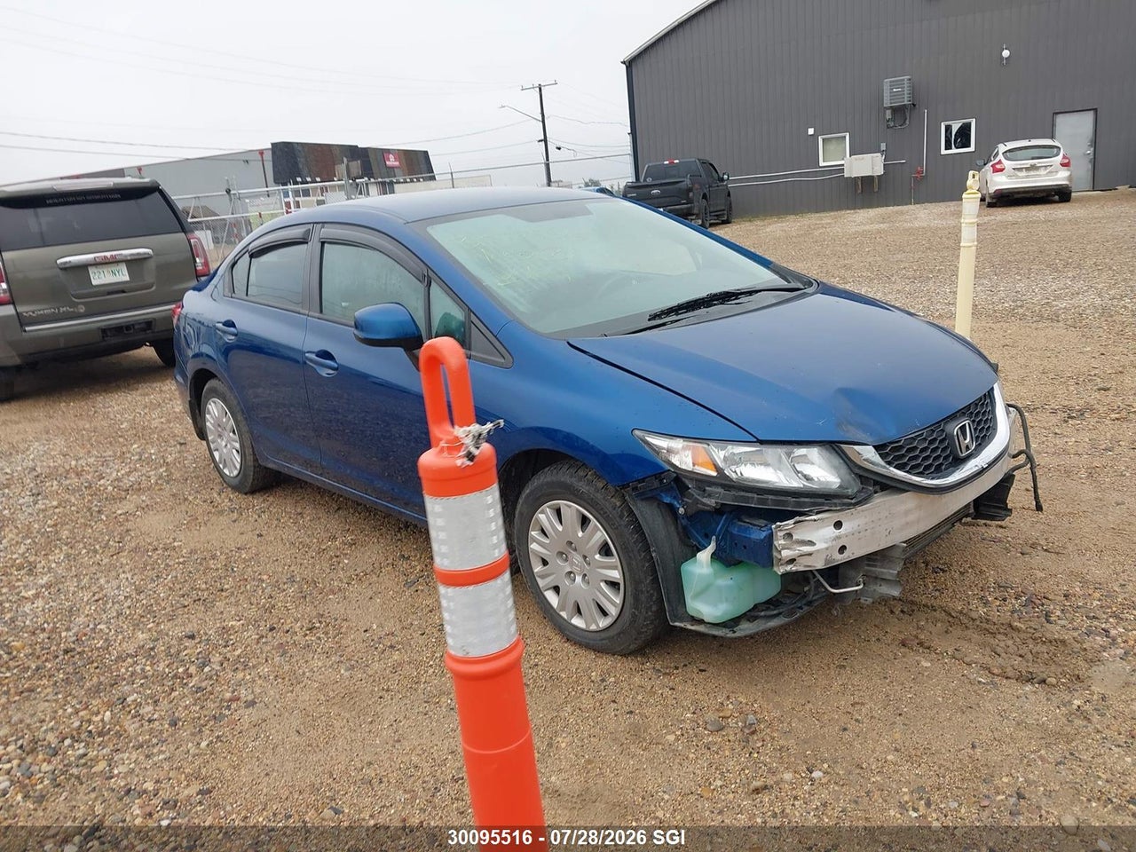 2HGFB2F4XDH039899 · 2013 HONDA CIVIC LX