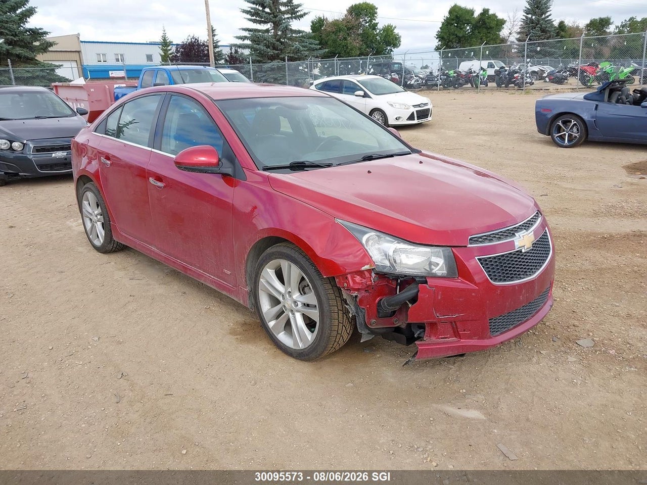 1G1PG5SB2D7235494 · 2013 CHEVROLET CRUZE LTZ