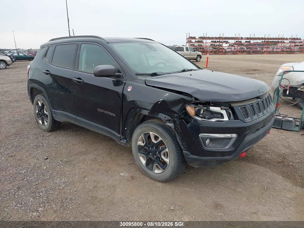 3C4NJDDB4HT620693 · 2017 JEEP COMPASS TRAILHAWK