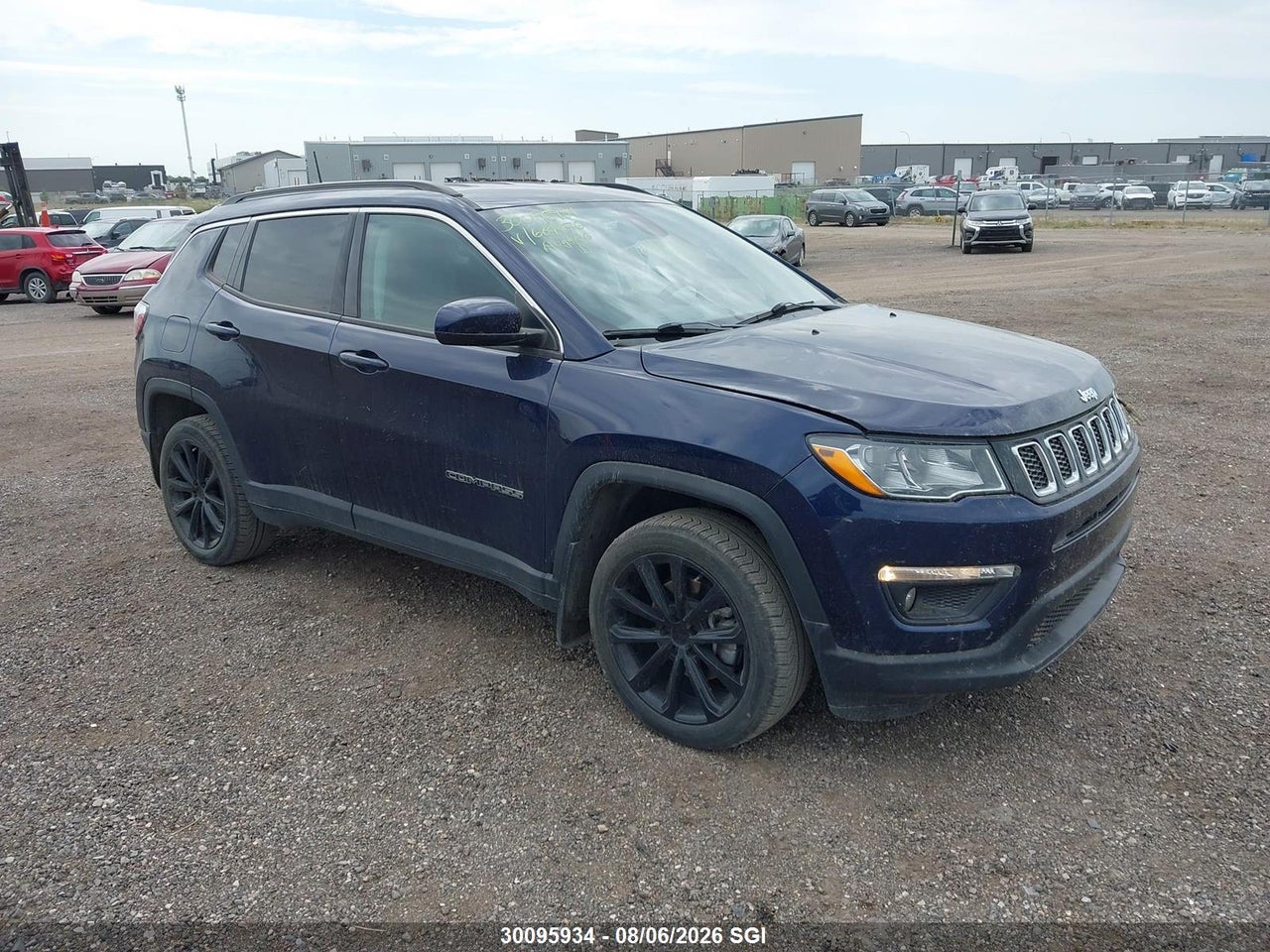 3C4NJDBB3HT664476 · 2017 JEEP COMPASS LATITUDE
