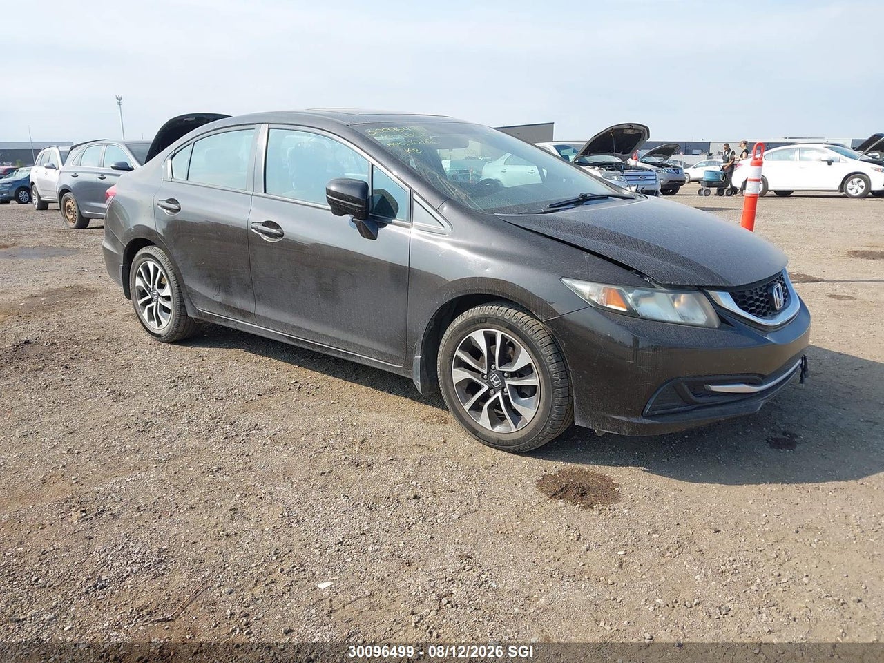 2HGFB2F57EH004828 · 2014 HONDA CIVIC LX