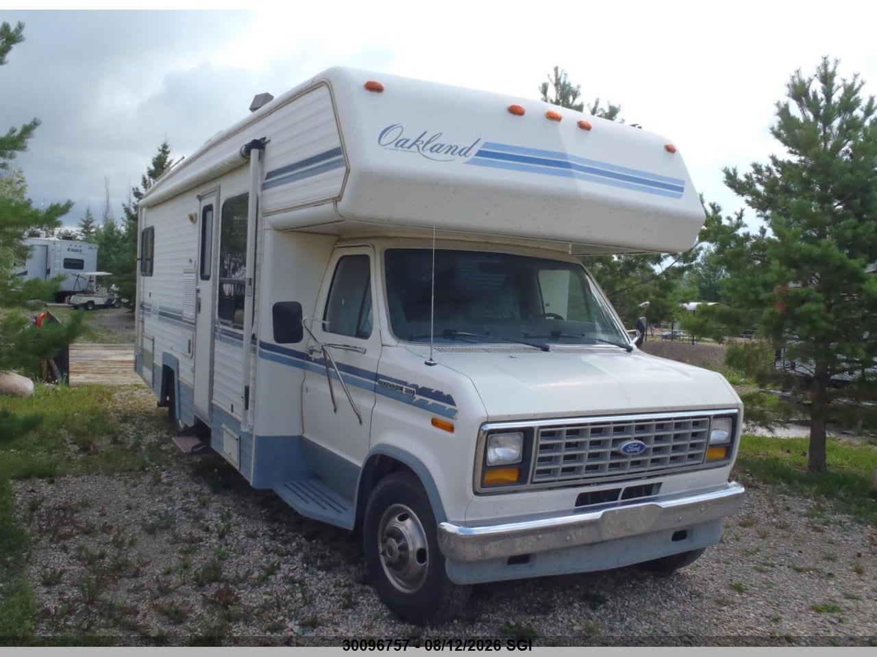 1989 FORD ECONOLINE E350 CUTAWAY VAN