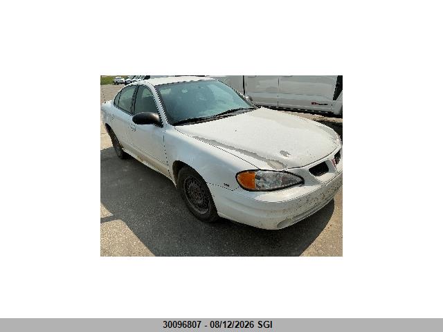 1G2NE52E25M245139 · 2005 PONTIAC GRAND AM SE