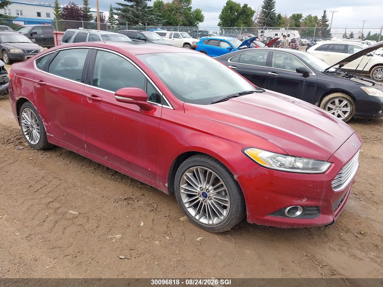 3FA6P0HD2ER383515 · 2014 FORD FUSION SE