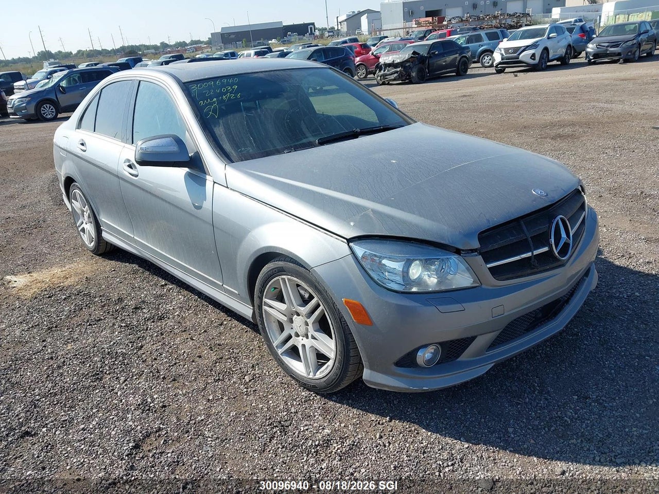 2009 MERCEDES BENZ C 350 4MATIC