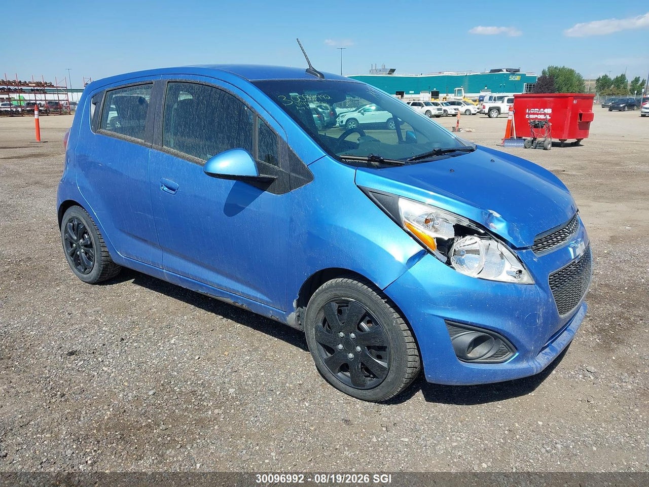 KL8CD6S90EC443800 · 2014 CHEVROLET SPARK 1LT