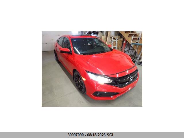 2HGFC2F85KH015829 · 2019 HONDA CIVIC SPORT