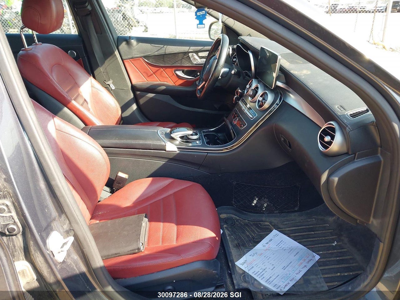 55SWF4KB8GU100856 · 2016 MERCEDES BENZ C 300 4MATIC · 5/16