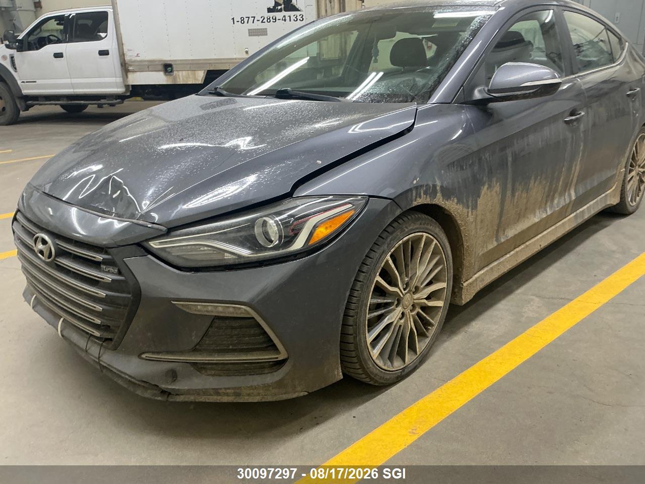 KMHD04LB2JU668068 · 2018 HYUNDAI ELANTRA SPORT