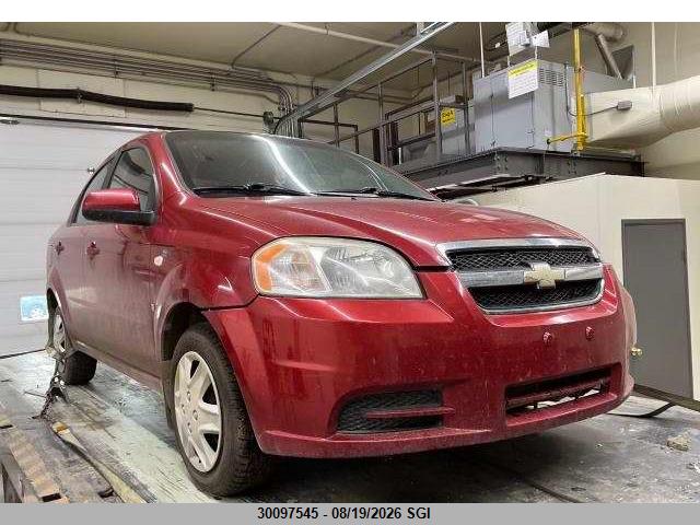 KL1TD55647B129859 · 2007 CHEVROLET AVEO LS