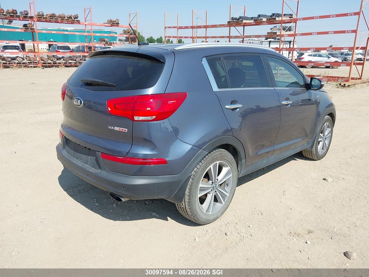 KNDPCCA66E7667289 · 2014 KIA Sportage SX · 4/19