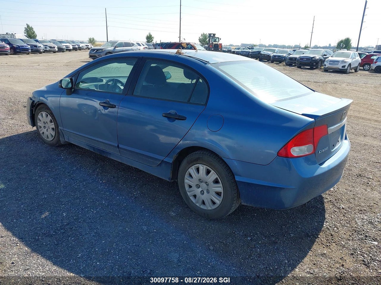 2HGFA1F27AH029225 · 2010 HONDA CIVIC DX · 3/15