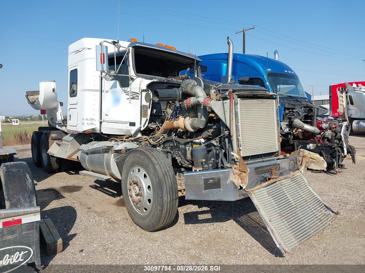 1998 KENWORTH CONSTRUCTION T800