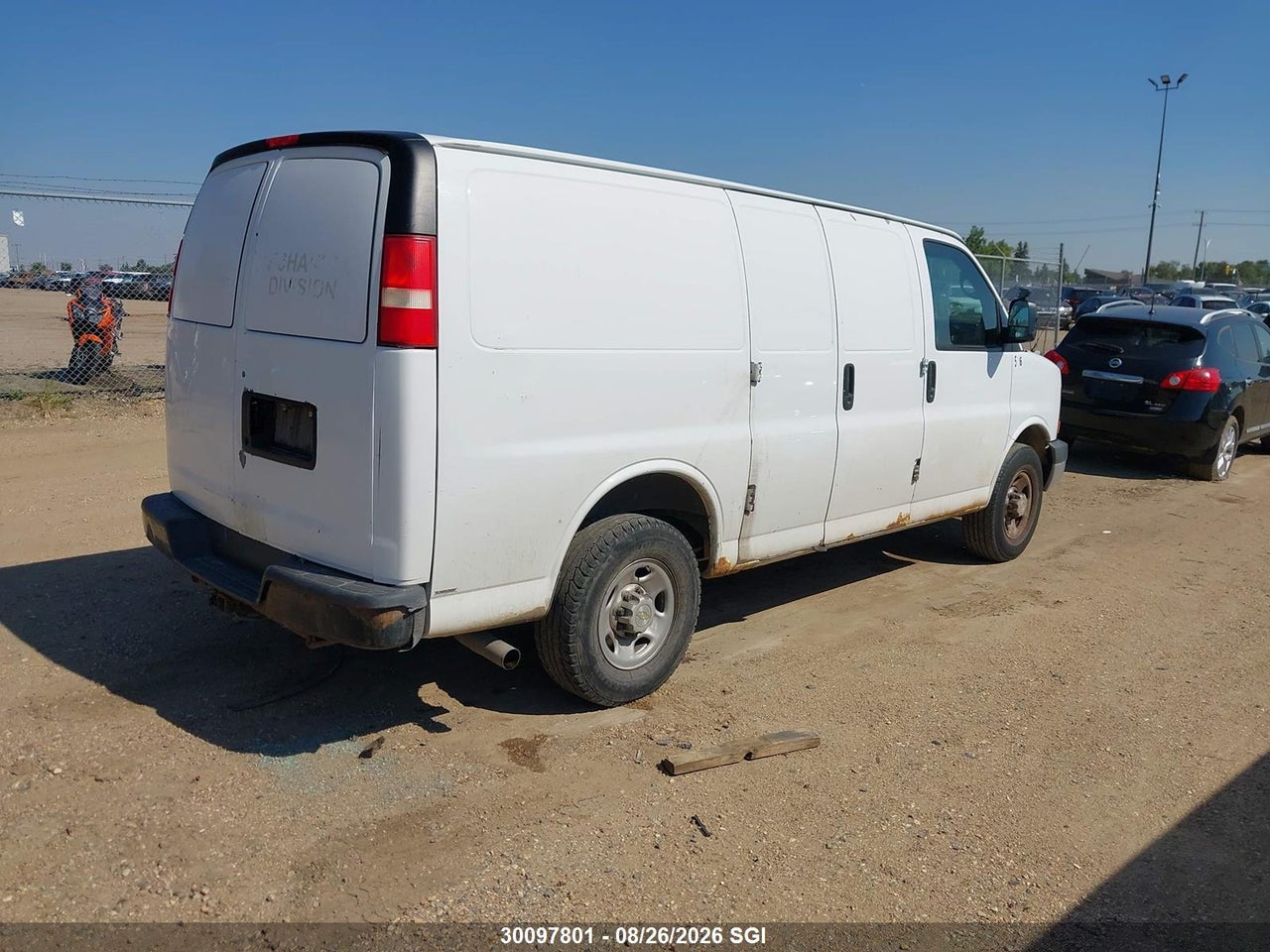 1GCGG25C781120621 · 2008 CHEVROLET EXPRESS WORK VAN · 4/11