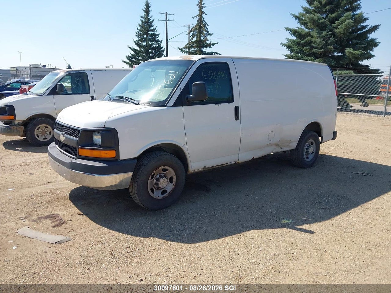 1GCGG25C781120621 · 2008 CHEVROLET EXPRESS WORK VAN · 2/11