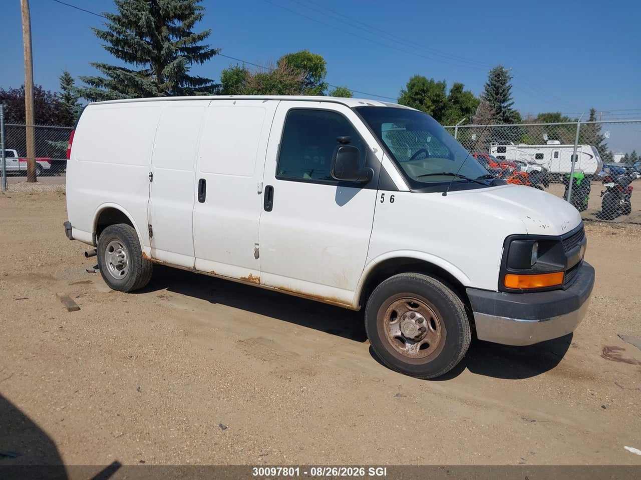 2008 CHEVROLET EXPRESS WORK VAN
