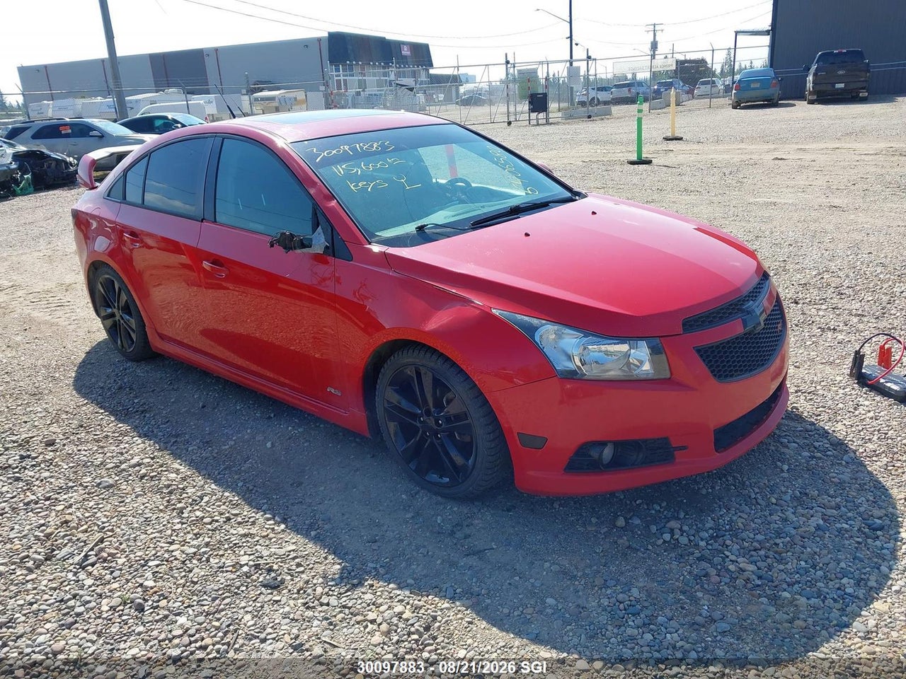 1G1PF5SB0D7232094 · 2013 CHEVROLET CRUZE LT