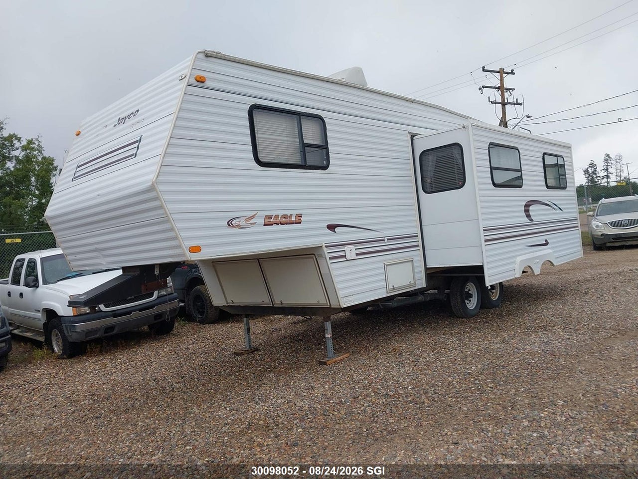 1UJCJ02N4X5LB0504 · 1999 JAYCO EAGLE 263RKS · 2/11