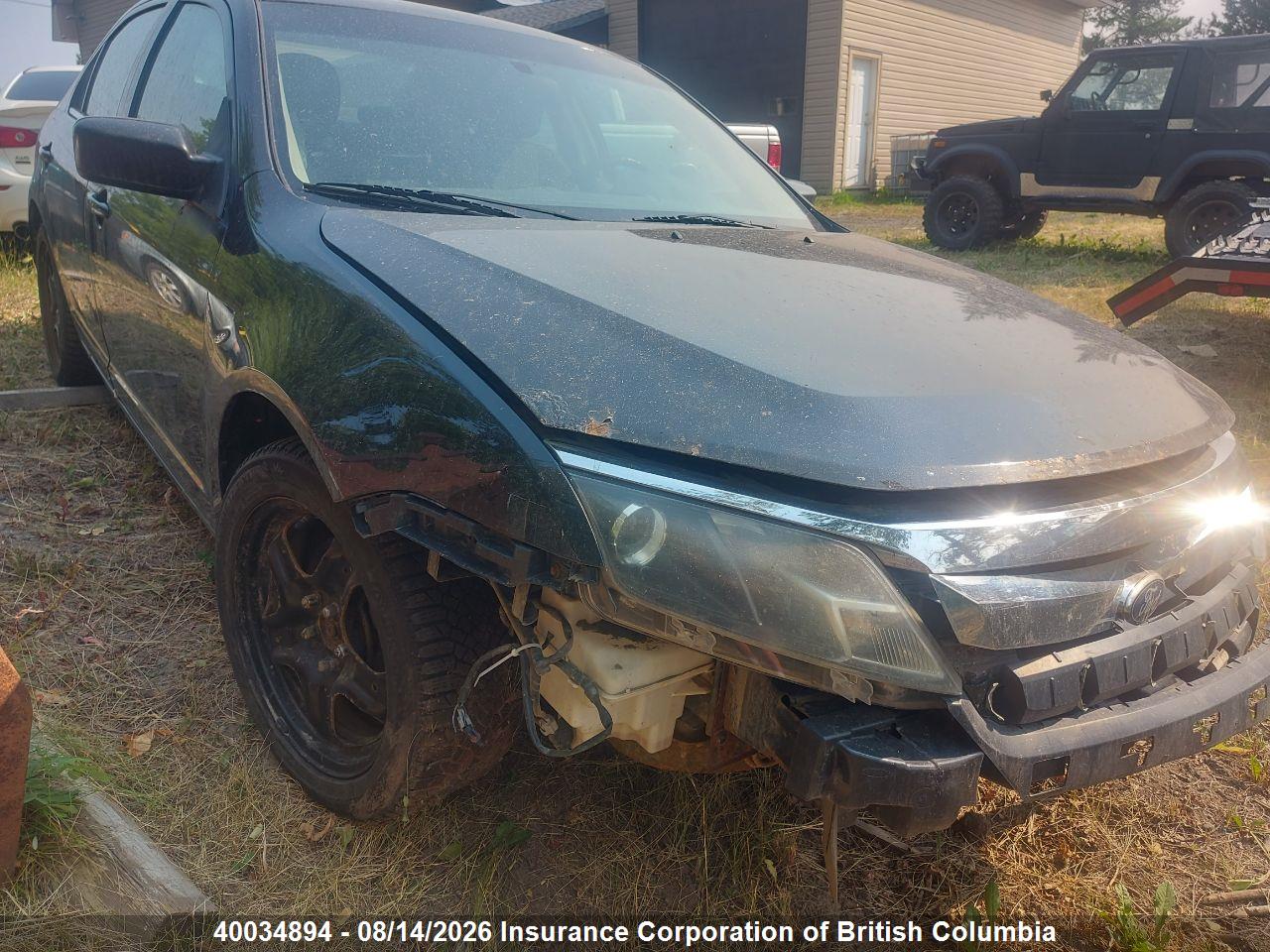 3FAHP0HA6AR257330 · 2010 FORD FUSION SE