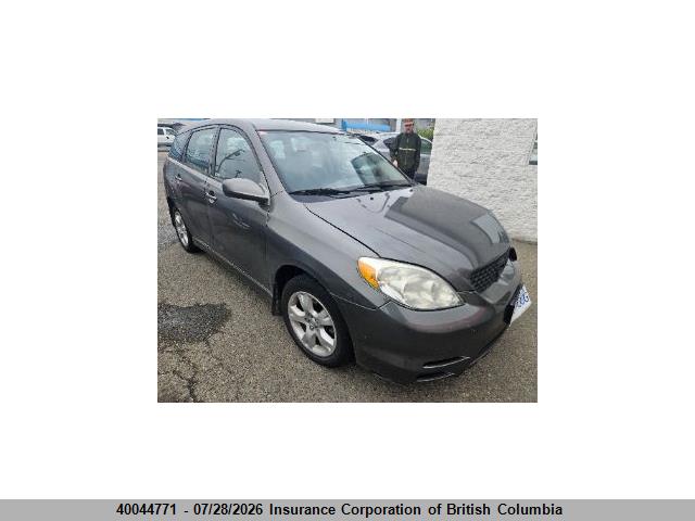 2T1KR32E04C818722 · 2004 TOYOTA COROLLA MATRIX XR
