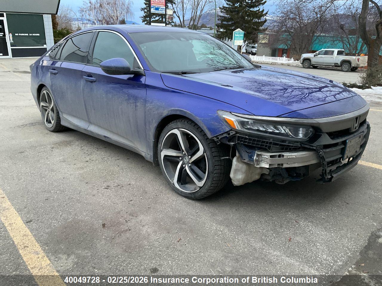 1HGCV1F36JA808808 · 2018 HONDA ACCORD SPORT