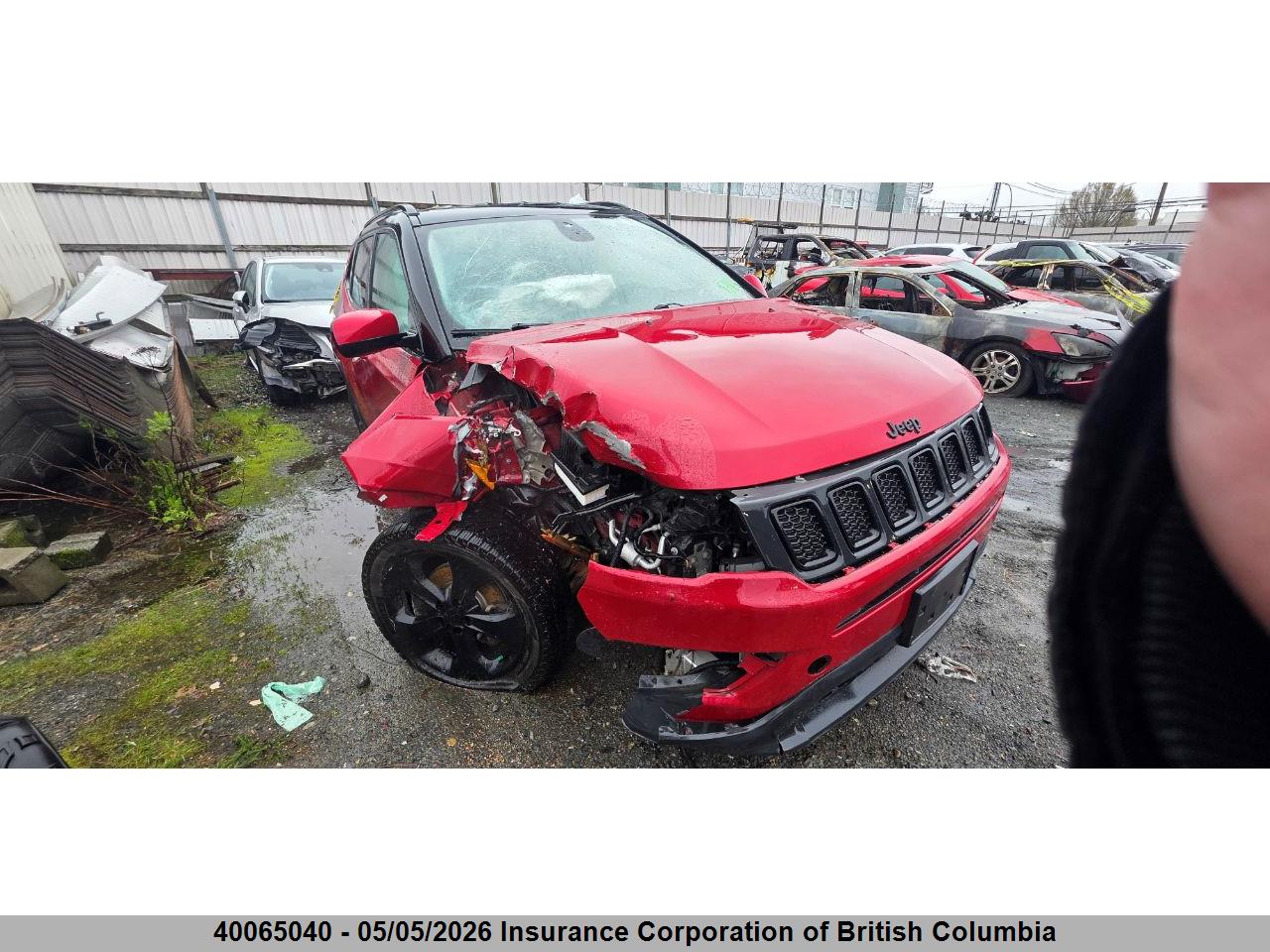 3C4NJDBB4KT826722 · 2019 JEEP COMPASS LATITUDE