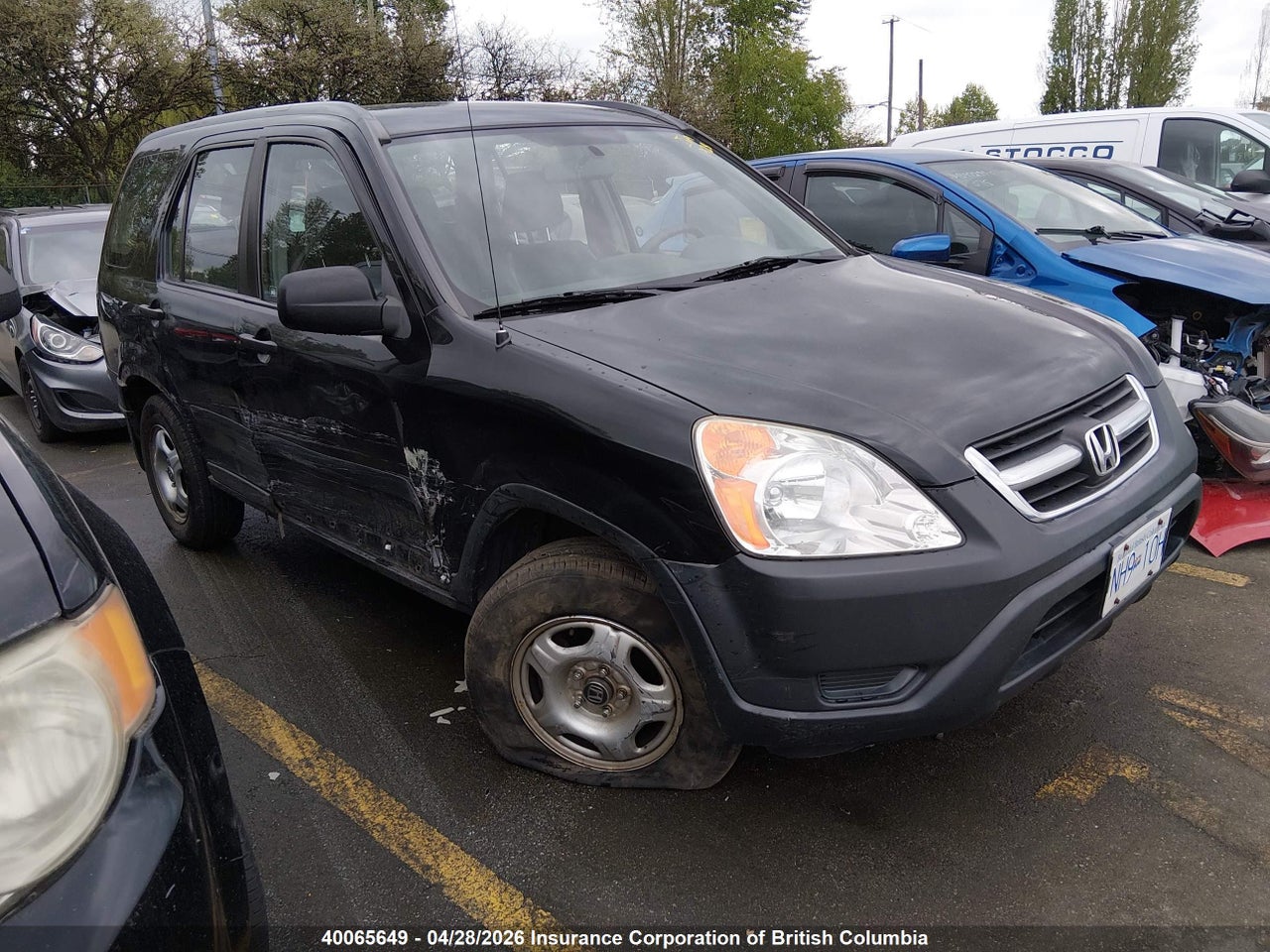 JHLRD78414C****** · 2004 HONDA CR-V LX