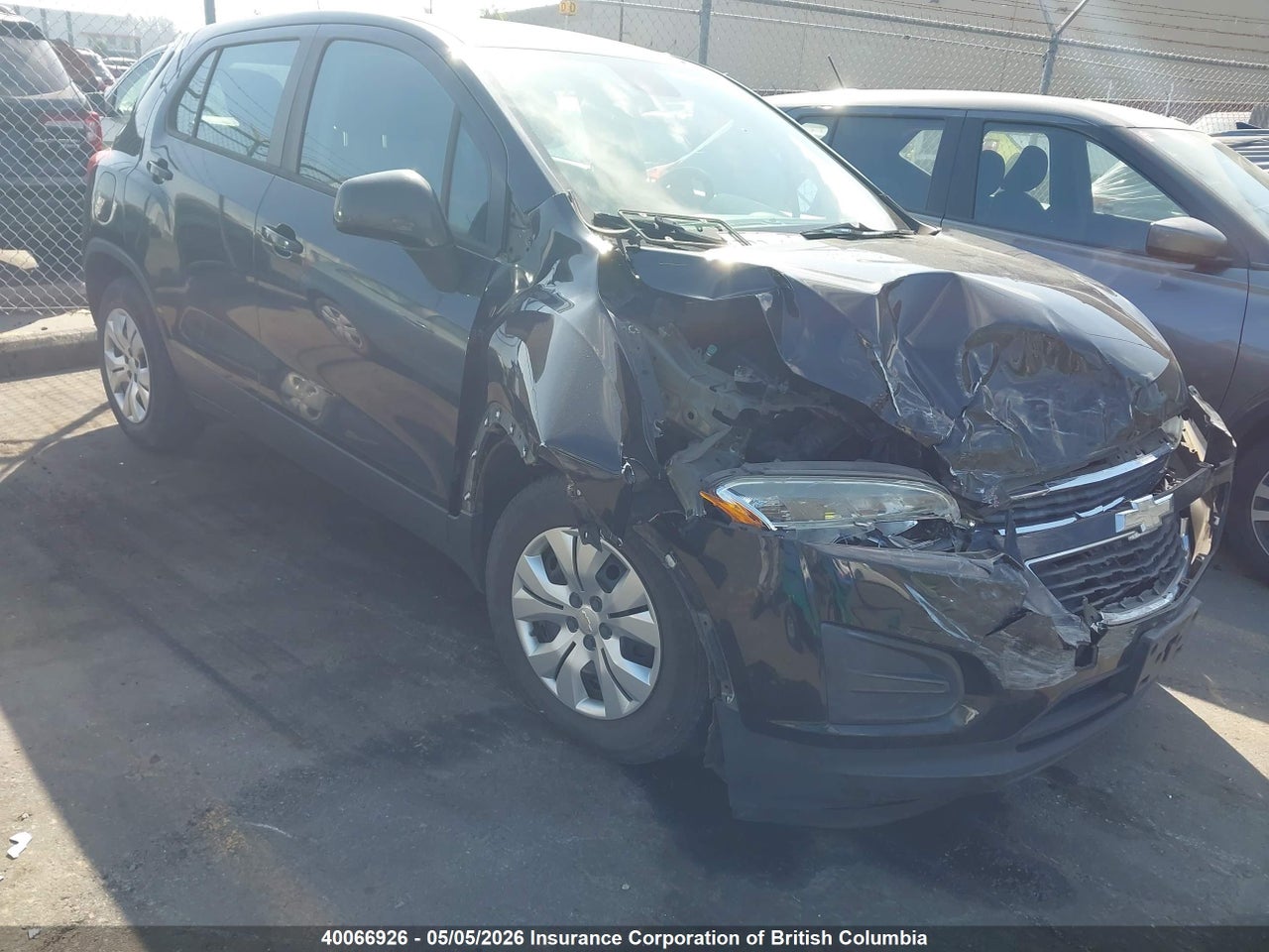 3GNCJKSB5FL****** · 2015 CHEVROLET TRAX LS