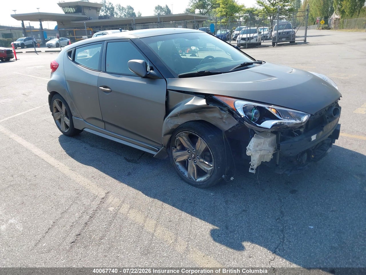 KMHTC6AE4FU230865 · 2015 HYUNDAI Veloster Turbo