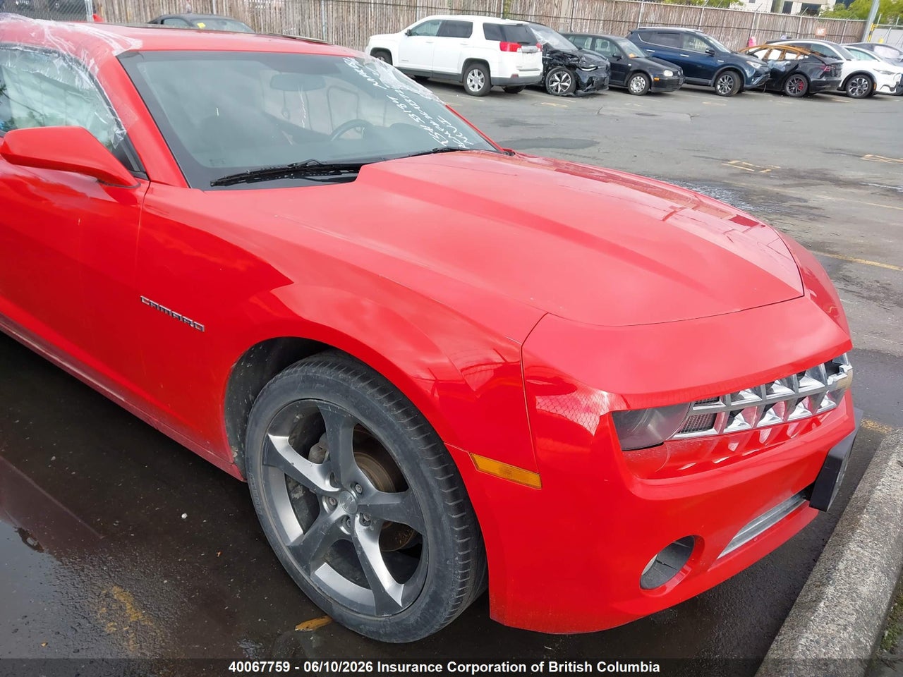 2G1FG1E35D9185309 · 2013 CHEVROLET CAMARO LT