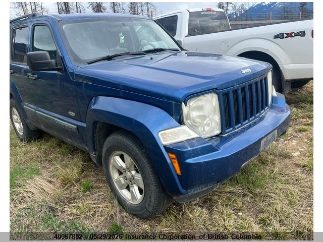 1J8GN28K99W516720 · 2009 JEEP LIBERTY SPORT