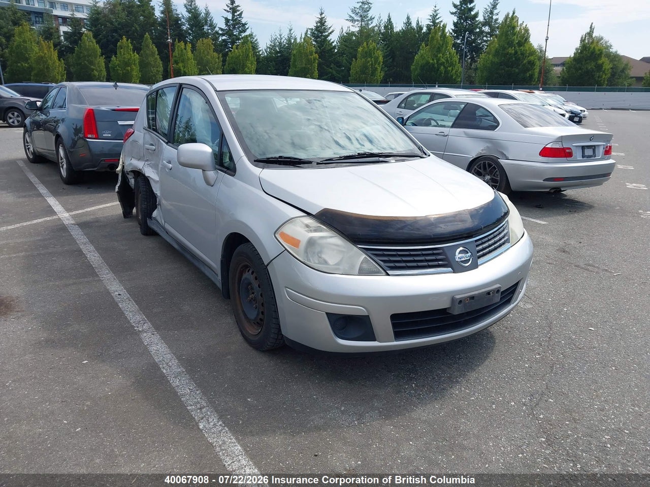 3N1BC13E57L361544 · 2007 NISSAN VERSA S/SL