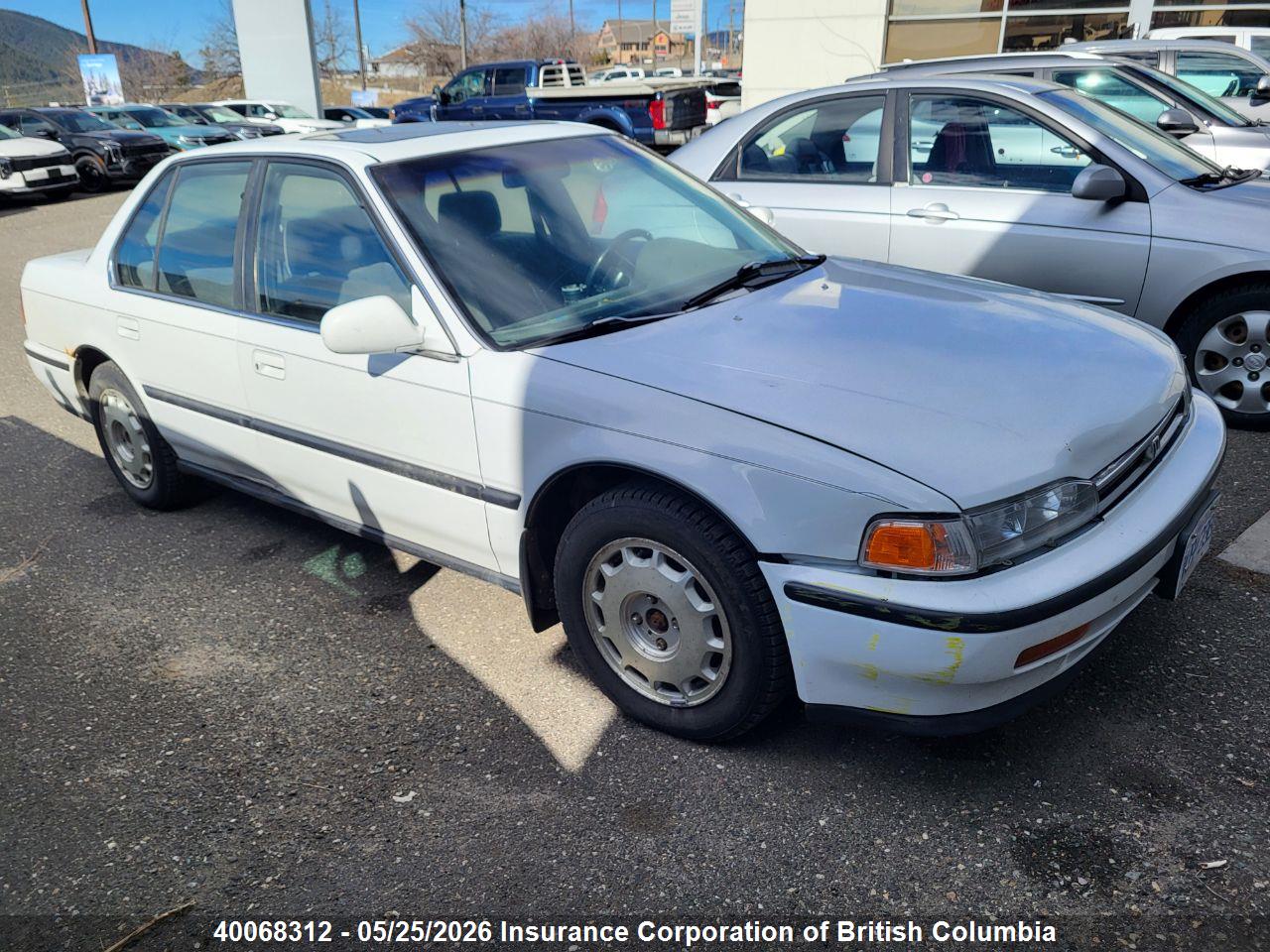 JHMCB767XNC****** · 1992 HONDA ACCORD EX/EX-R