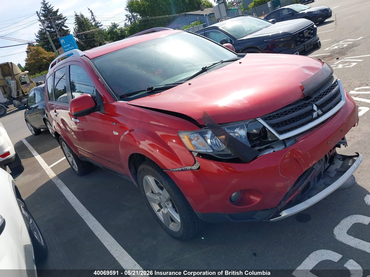 JA4MT41X08Z****** · 2008 MITSUBISHI OUTLANDER XLS