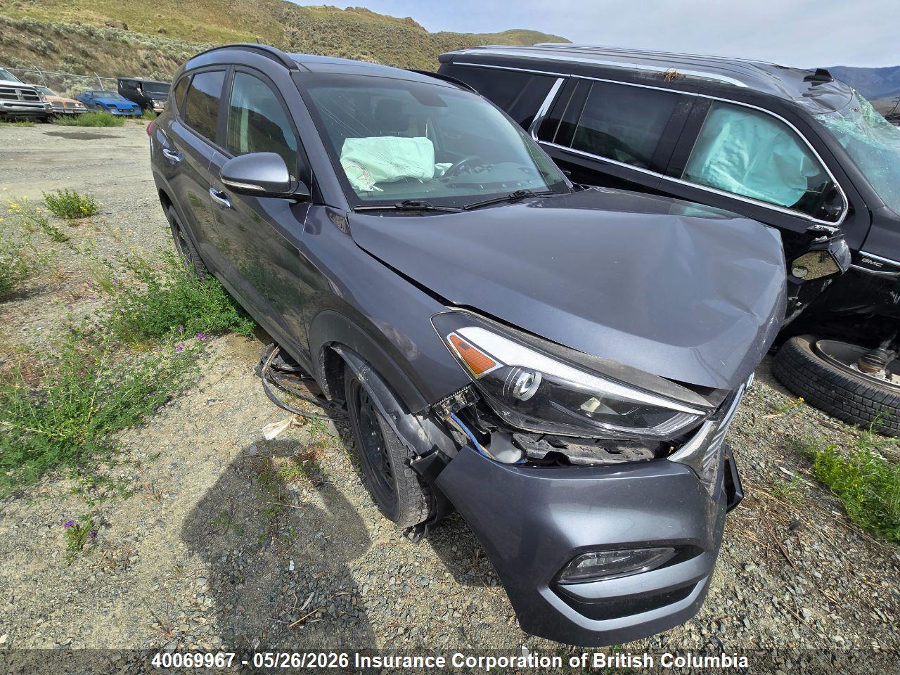 KM8J3CA20HU269578 · 2017 HYUNDAI TUCSON LIMITED/SPORT AND ECO/SE