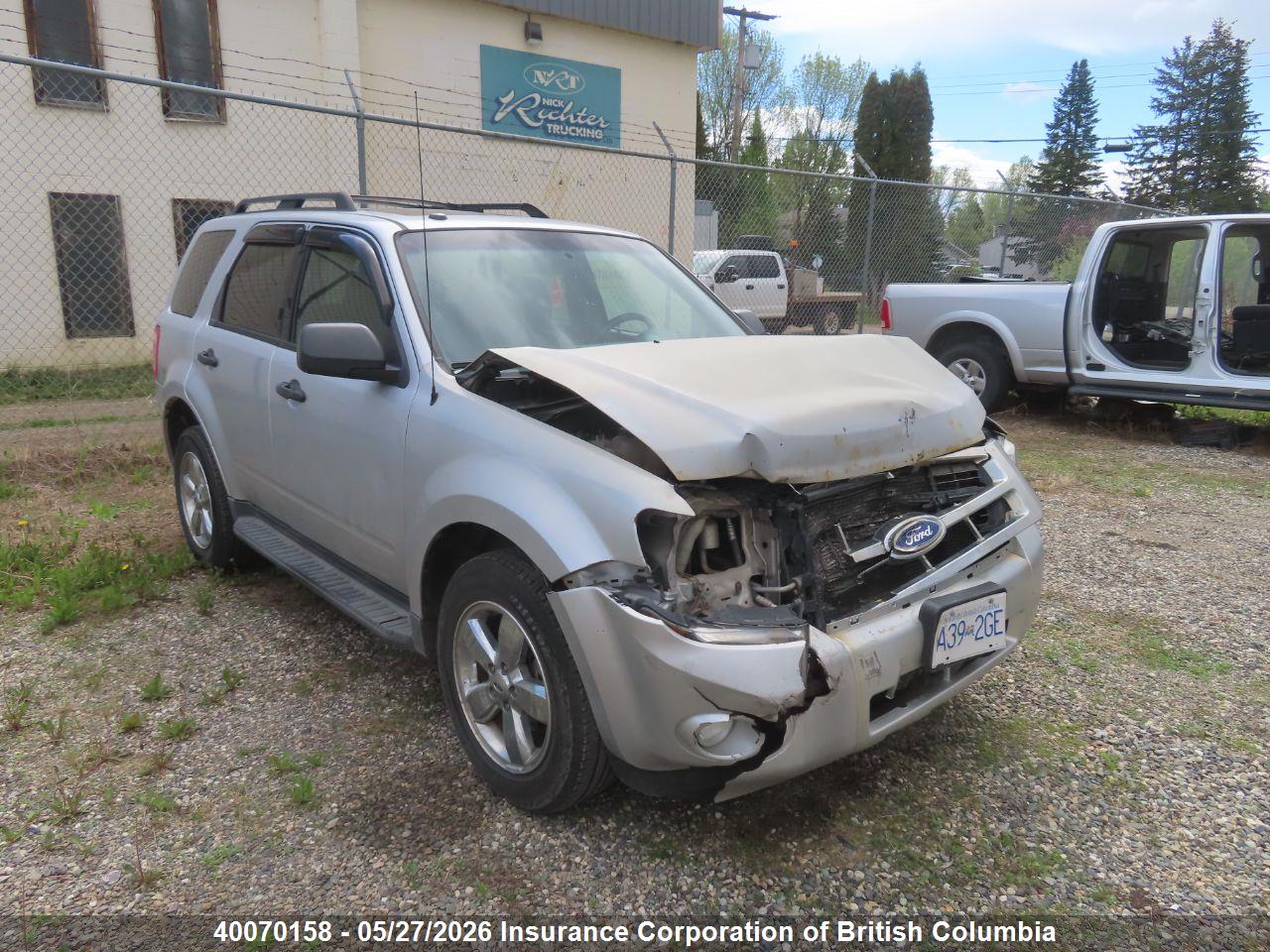 1FMCU9DG5BKB86666 · 2011 FORD ESCAPE XLT AUTOMATIC