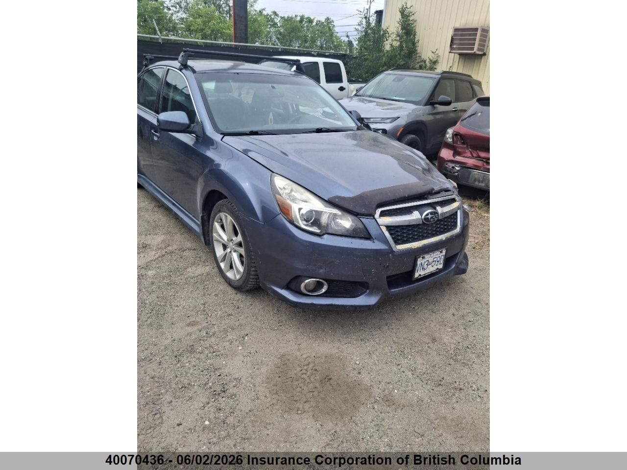 4S3BMGL65D3****** · 2013 SUBARU LEGACY 2.5I LIMITED
