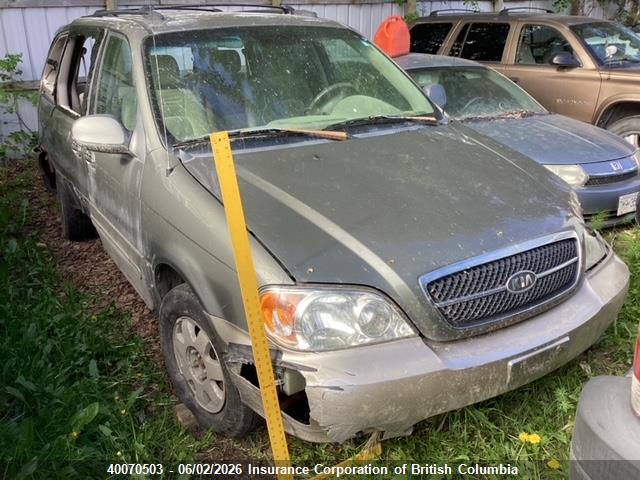 KNDUP131756743752 · 2005 KIA SEDONA EX/LX