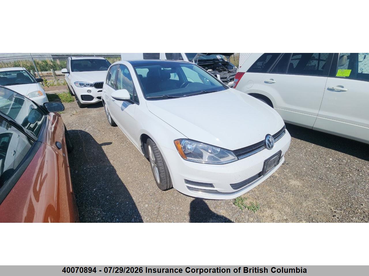 3VW217AU2HM017033 · 2017 VOLKSWAGEN GOLF