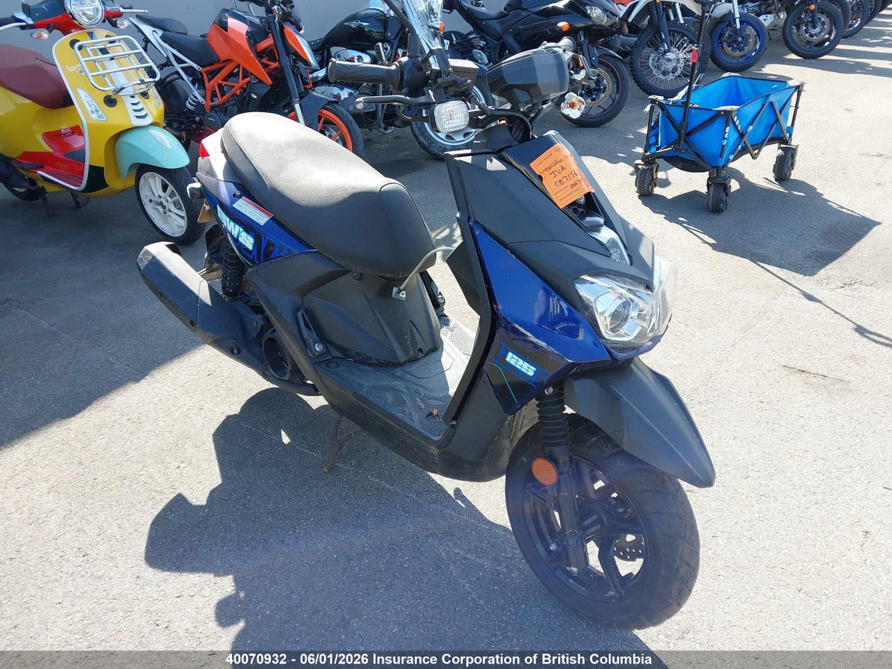 RKRSEB1N5MA001427 · 2021 YAMAHA YW125