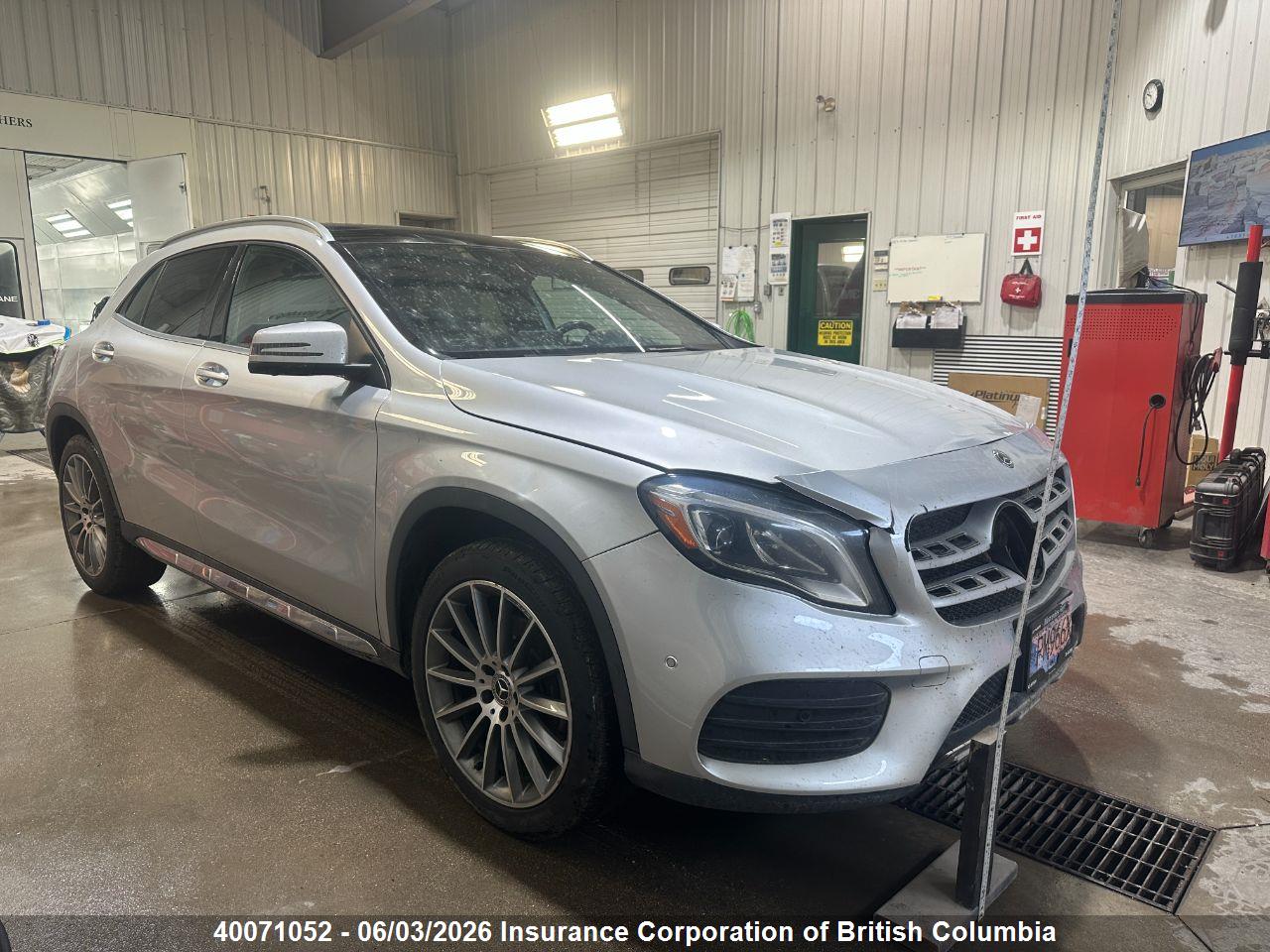 WDCTG4GB1KJ****** · 2019 MERCEDES BENZ GLA 250 4MATIC